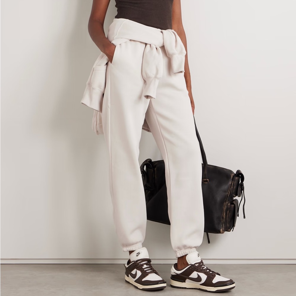 Nike Phoenix Cotton-Blend Jersey Track Pants
